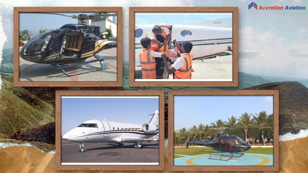 Cover photo of Accretion Aviation Bangalore Helicopter Ride Private Jet Charter Air Ambulance